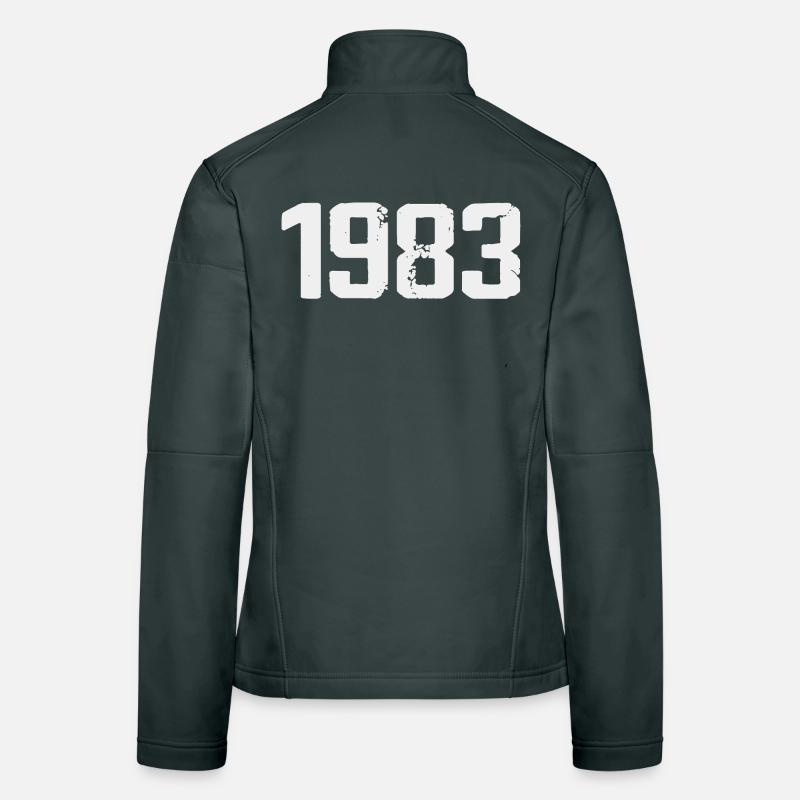 Legendary Since 1983 Vintage 1983 Retro 1983 Women's Softshell Jacket