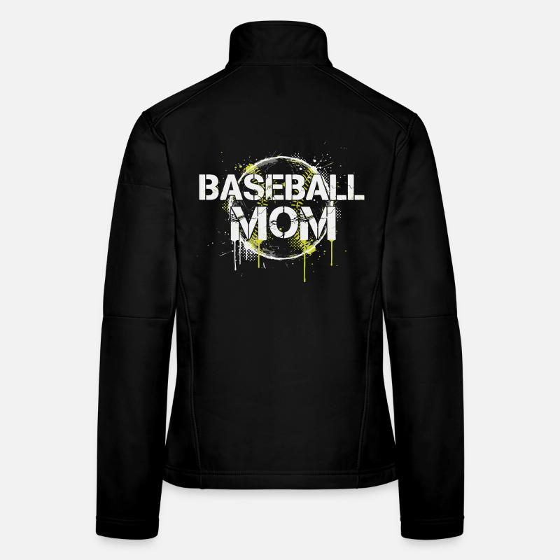 Maman de baseball Veste en tissu softshell Femme