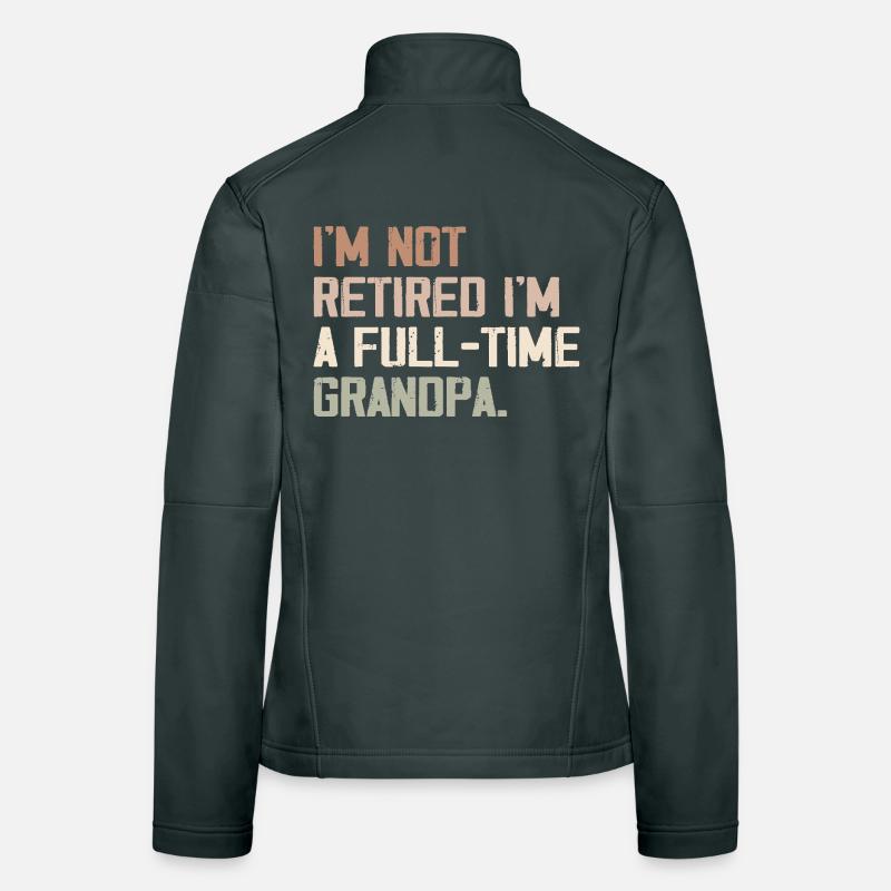 Papy à plein temps : Bien plus qu'une retraite Veste en tissu softshell Femme