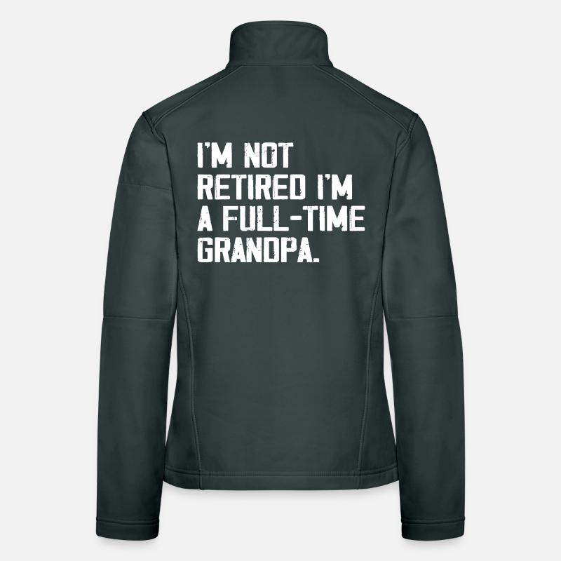 Papy à plein temps : Bien plus qu'une retraite Veste en tissu softshell Femme