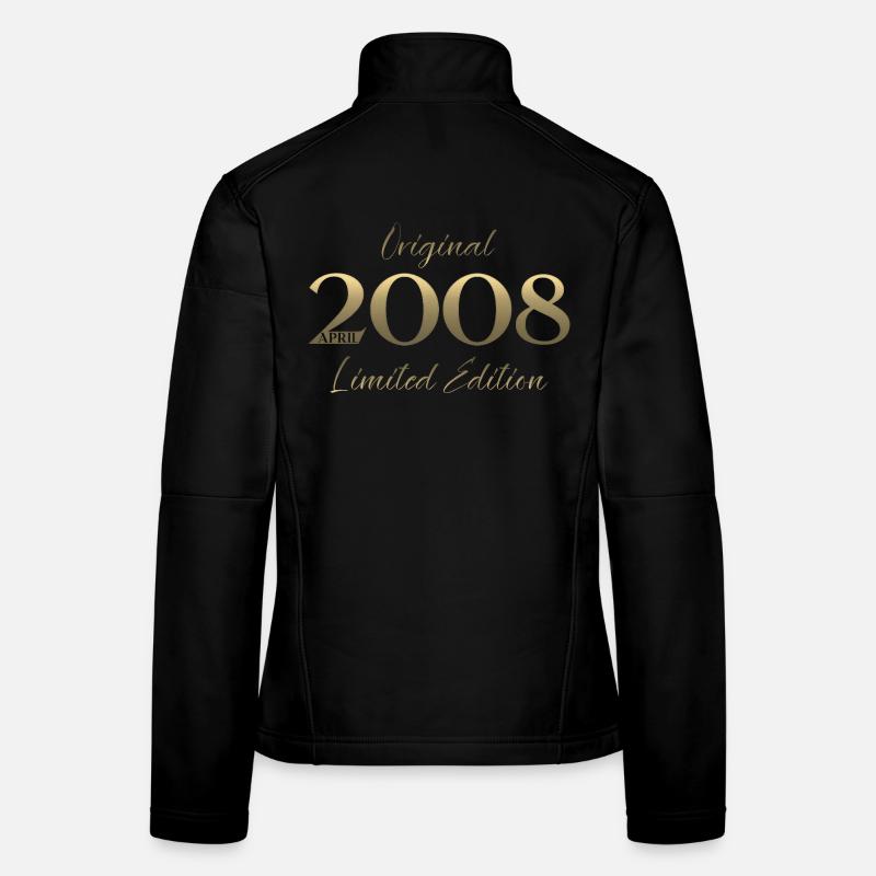 18. Geburtstag Geschenk Mann Original April 2008 Frauen Softshelljacke