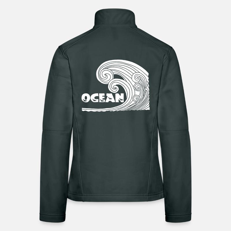 The White Wave Women's Softshell Jacket