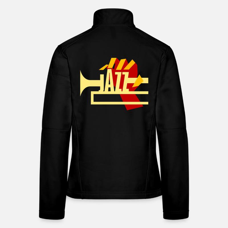 Jazz Brass Veste en tissu softshell Femme