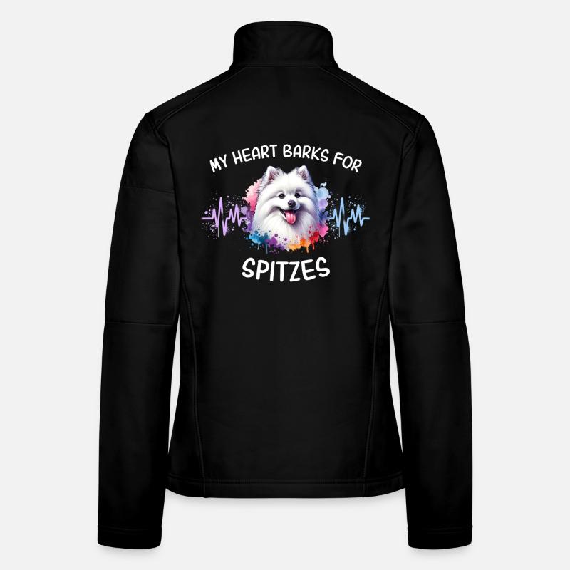 Spitz Herzlinie Frauen Softshelljacke
