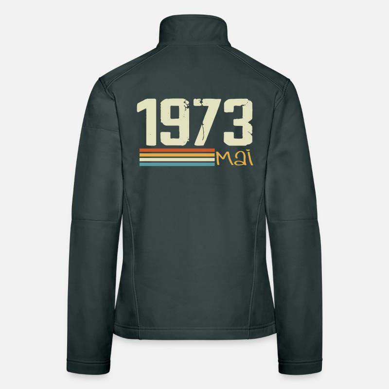 Mai 1973 Frauen Softshelljacke