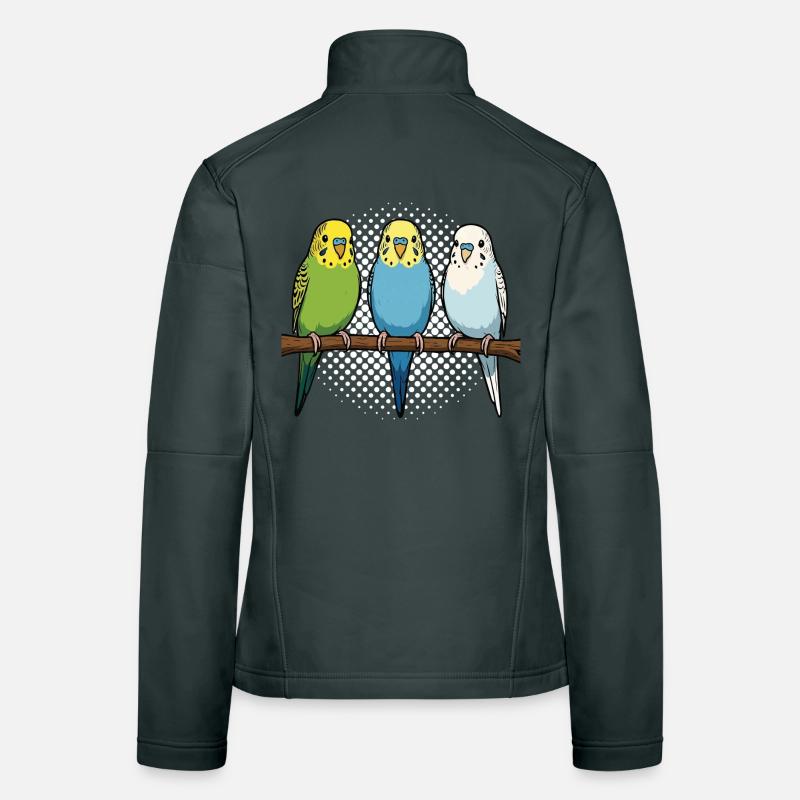Budgerigars Budgie Owners Budgies Women's Softshell Jacket