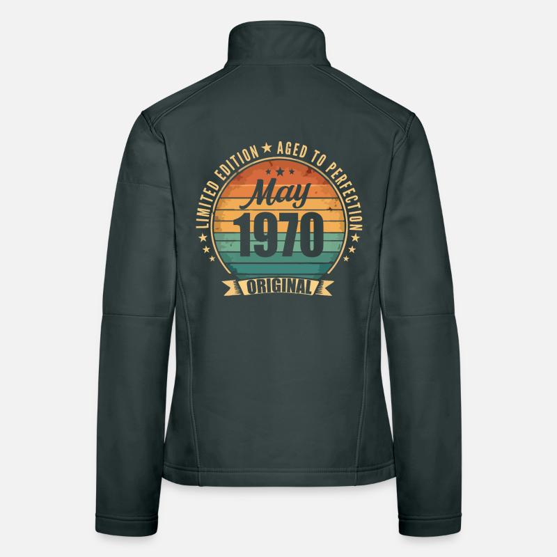 Légende de Mai 1970 Édition Limitée Veste en tissu softshell Femme