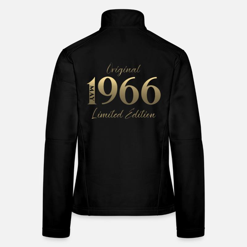 60th Birthday Gift Husband Original May 1966 Women's Softshell Jacket