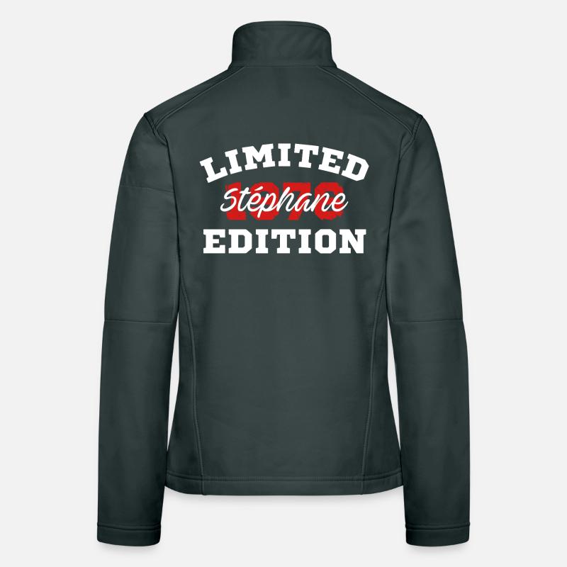 Édition limitée Stéphane 1976 Veste en tissu softshell Femme