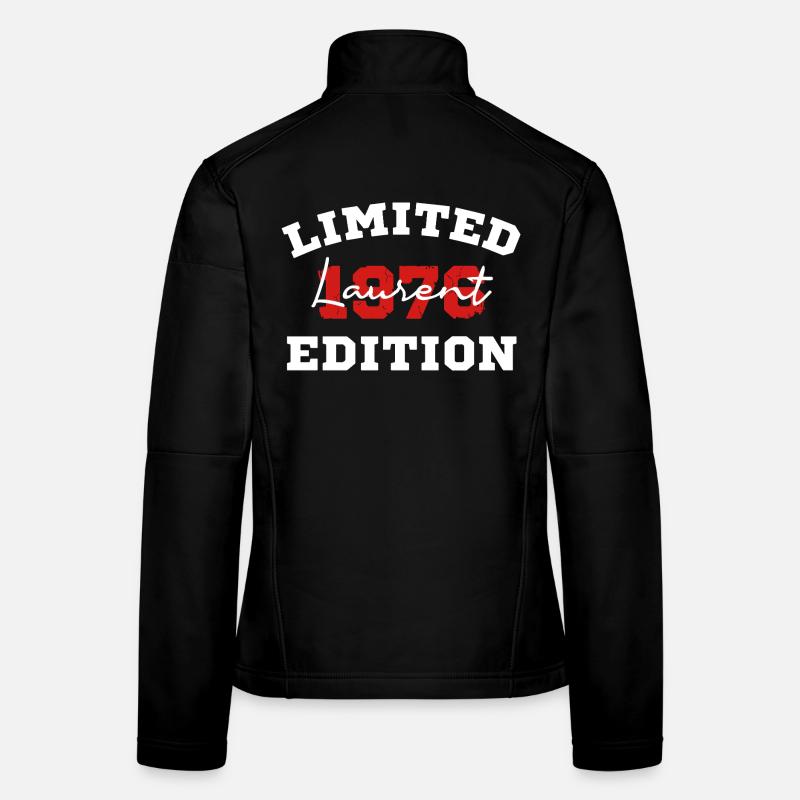 Limited Edition 1976 Laurent Vintage - Women's Softshell Jacket - black