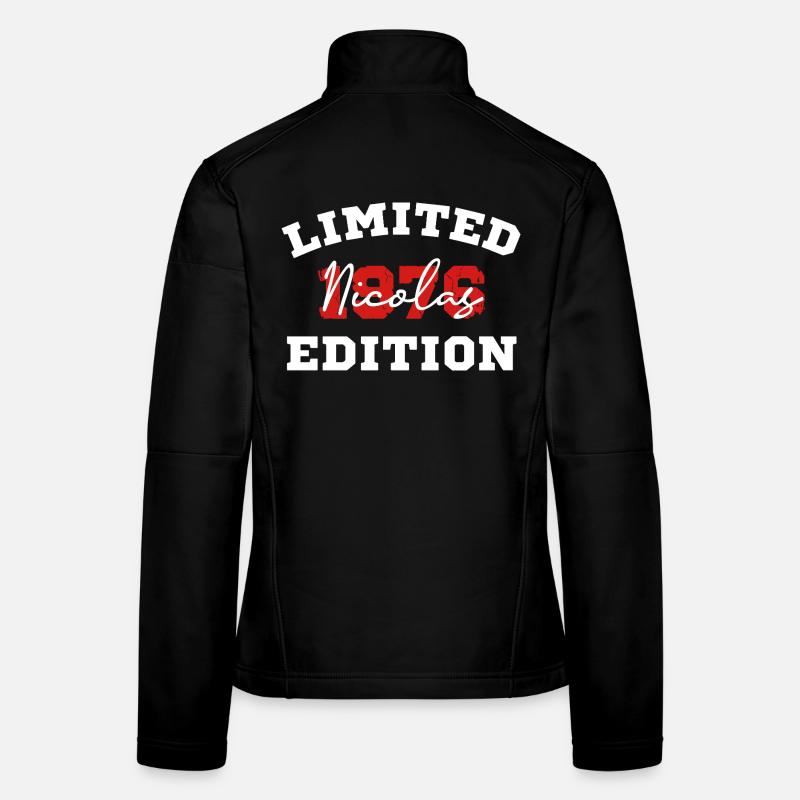Limited Edition Nicolas - Women's Softshell Jacket - black