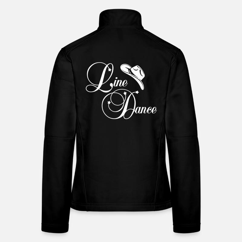 Cowboy de danse en ligne Veste en tissu softshell Femme