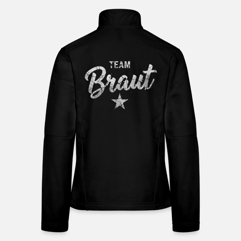 Team Bride Bachelor Party Women Women's Softshell Jacket