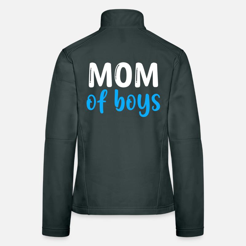 Mutter der Jungen – Beste Mutter – Muttertag Frauen Softshelljacke
