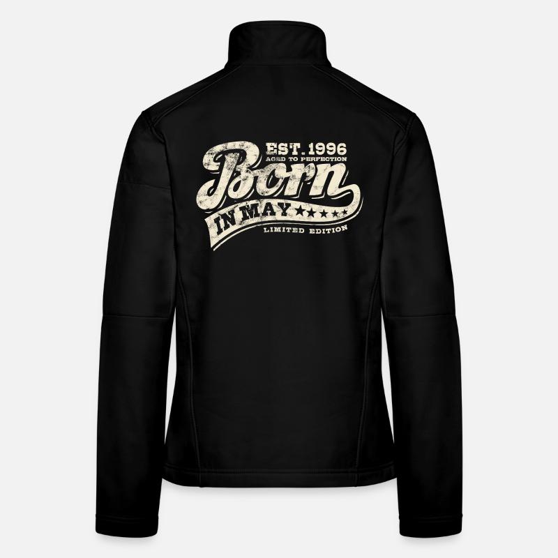 Born in May 1996 - Geburtstag - Geschenk Frauen Softshelljacke