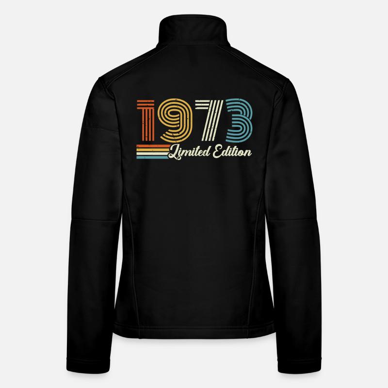 53rd birthday 1973 Born 1973 Women's Softshell Jacket