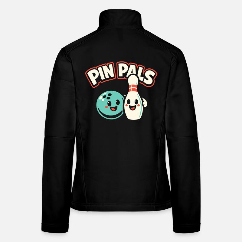 Pin Pals Frauen Softshelljacke