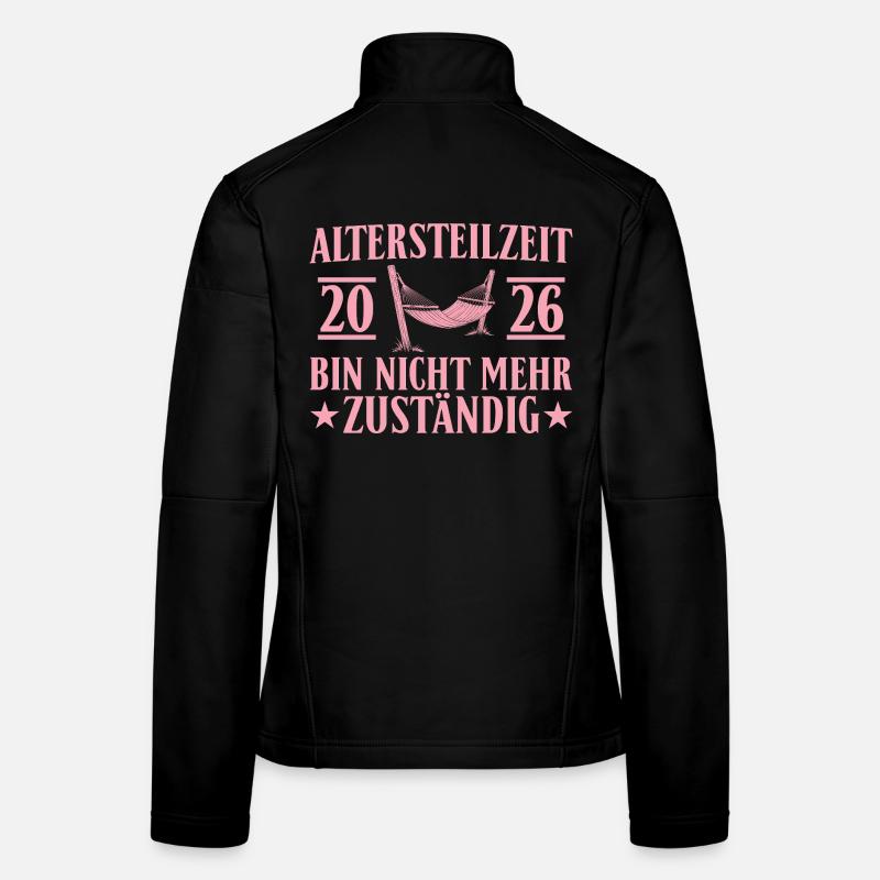 Partial retirement 2026 colleague no longer responsible Women's Softshell Jacket