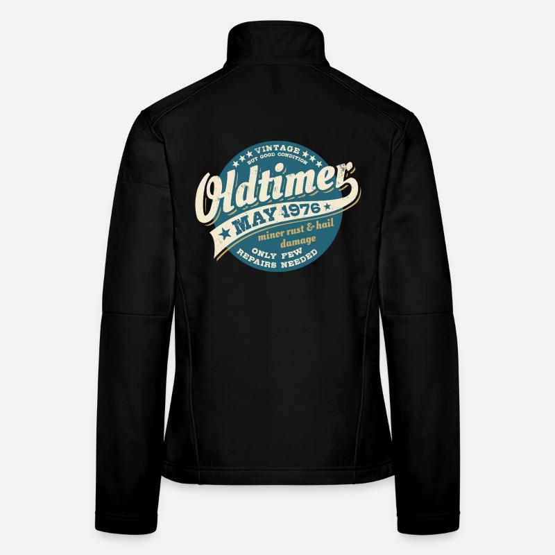 Oldtimer Mai 1976 - Geburtstag - Geschenk Frauen Softshelljacke
