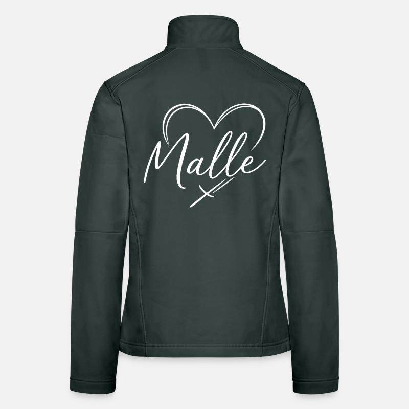 Malle Heart Women's Softshell Jacket