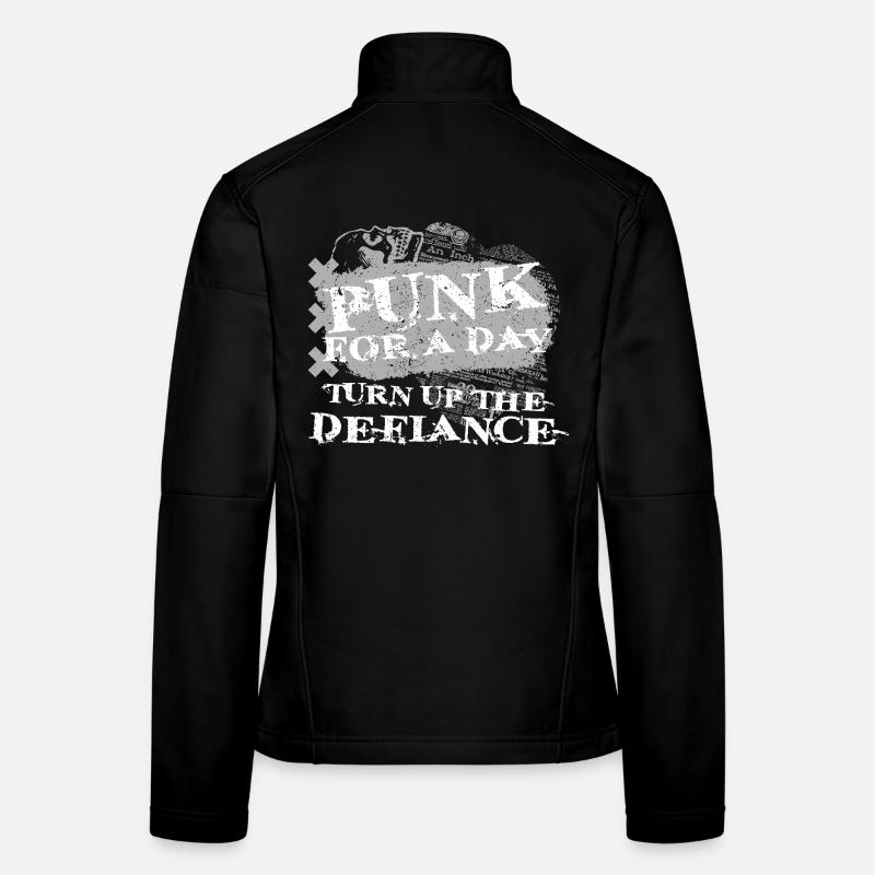 Punk Pour Un Jour Veste en tissu softshell Femme