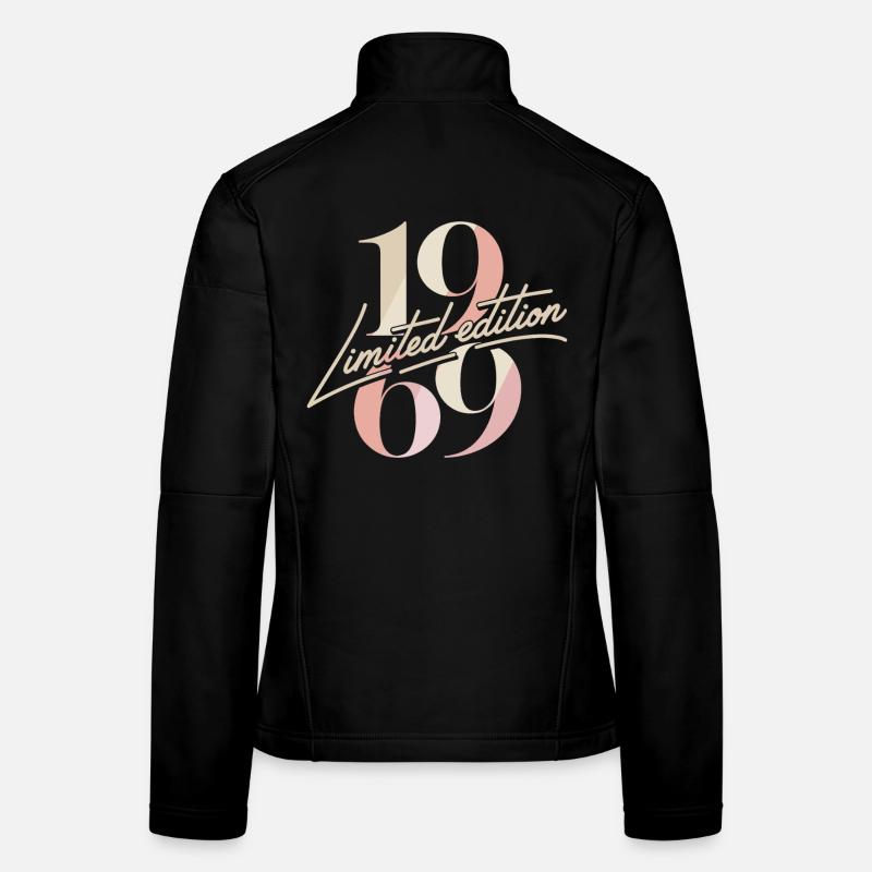 1969 Limited Edition Geburtstag Frauen Softshelljacke
