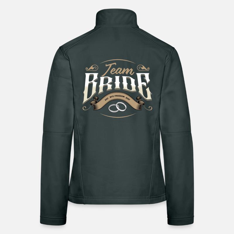 Team Bride 2027 Women's Softshell Jacket