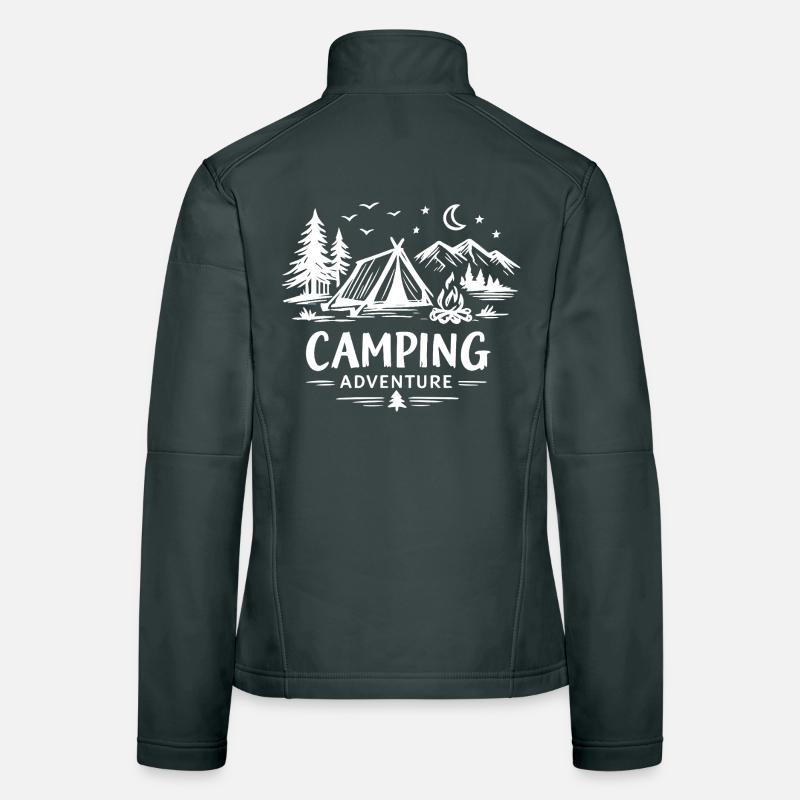 Camping Adventure Frauen Softshelljacke