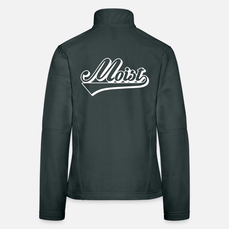 Mobiz Retro Script Logo Frauen Softshelljacke