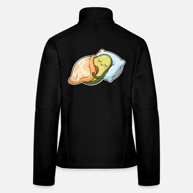 Avocat endormi Veste en tissu softshell Femme