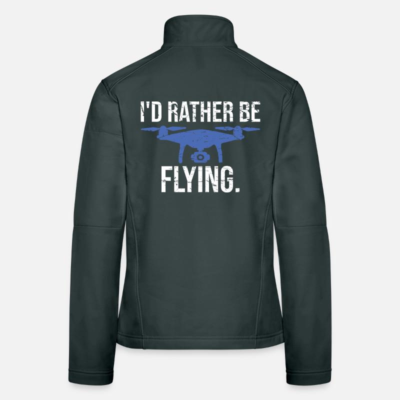I've had enough I go drone flying drones pilot Women's Softshell Jacket