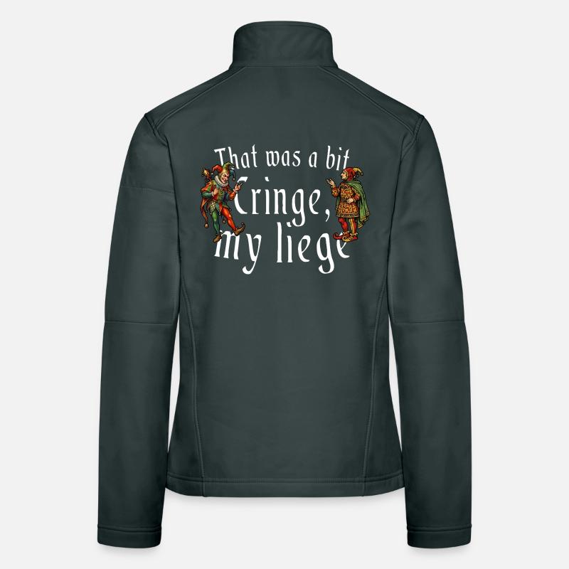 Das war ein bisschen Mein Lehnsherr mittelalterlich Frauen Softshelljacke