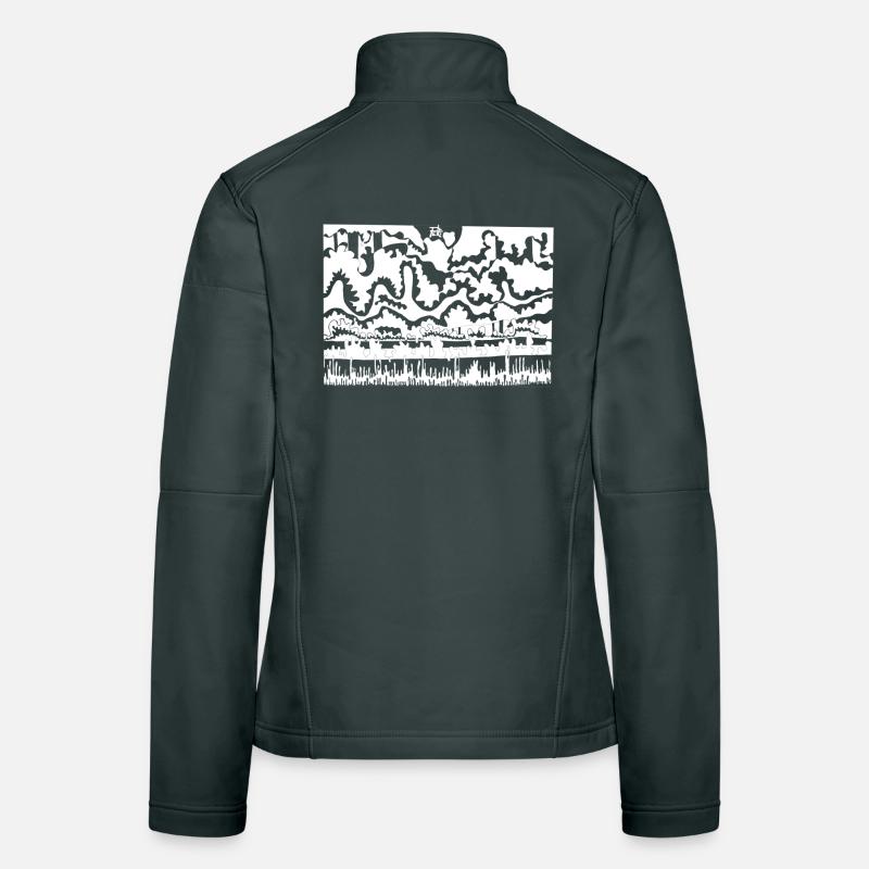 Waldrand Frauen Softshelljacke