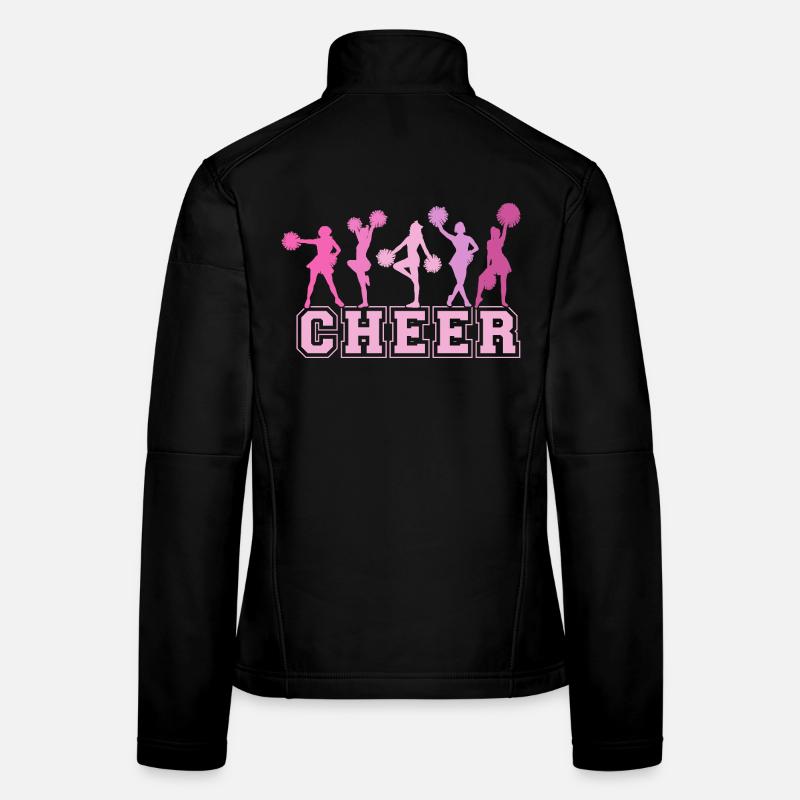 Cheer Squad Cheerleader Sport Mädchen Frauen Softshelljacke