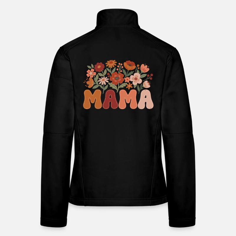 Mama Veste en tissu softshell Femme