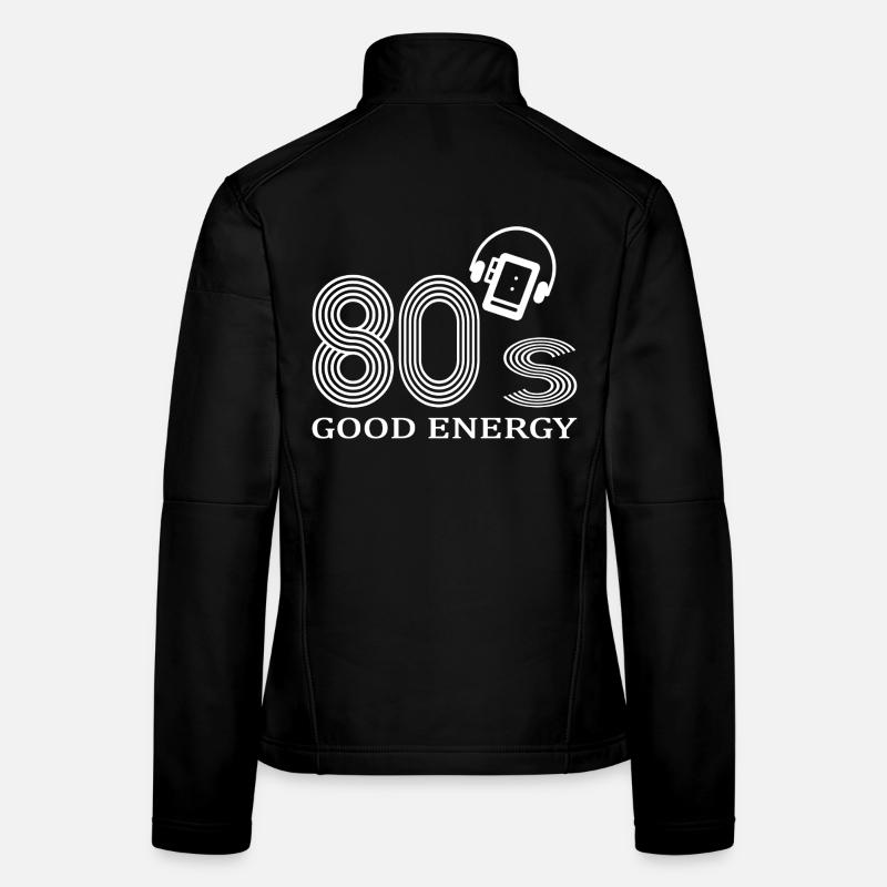 années 80 Veste en tissu softshell Femme