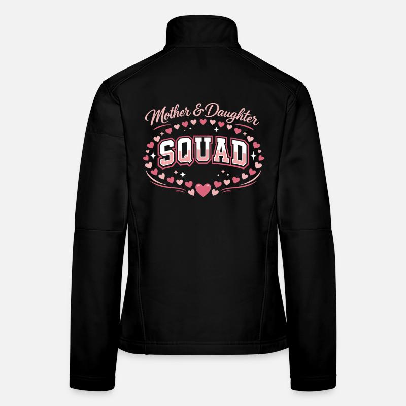 Mutter-Tochter-Trupp | Pink Komplizen Geschenk Frauen Softshelljacke