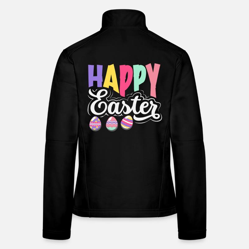 Happy Easter Sweet Easter Bunny Egg Hunt Easter Eggs Women's Softshell Jacket