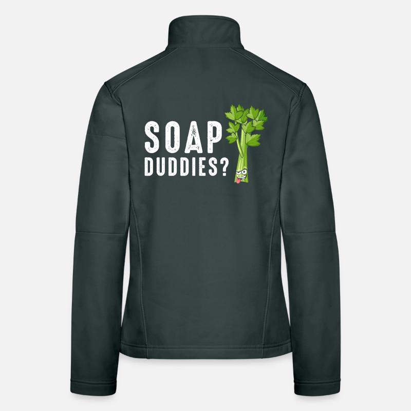 Soap Buddies Celery Laugh Women's Softshell Jacket
