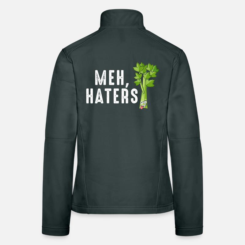 Meh Celery Haters Tee Women's Softshell Jacket