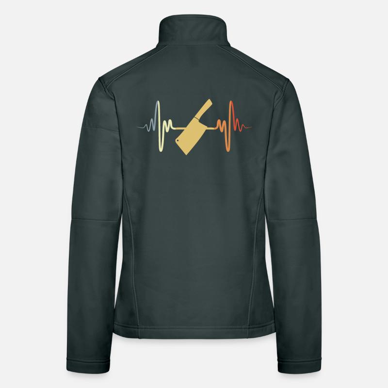 Hackbeil EKG Herzlinie Frauen Softshelljacke