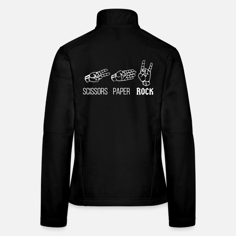 Siccors Paper Rock - Heavy Rock Edition Frauen Softshelljacke