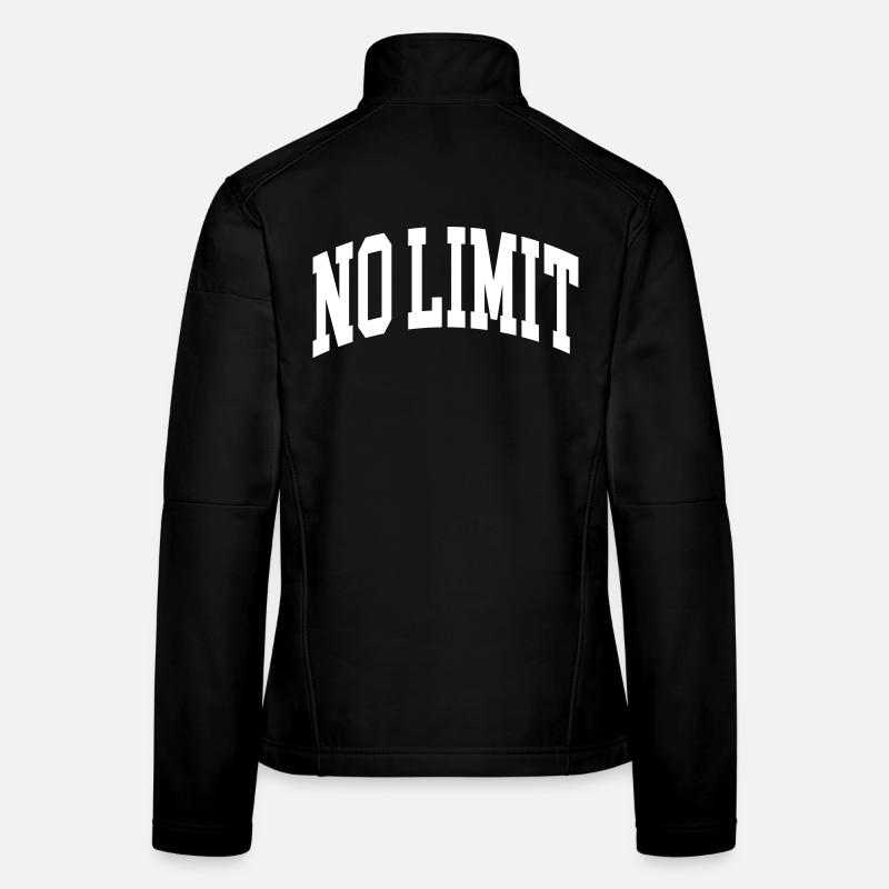 pas de limite Veste en tissu softshell Femme