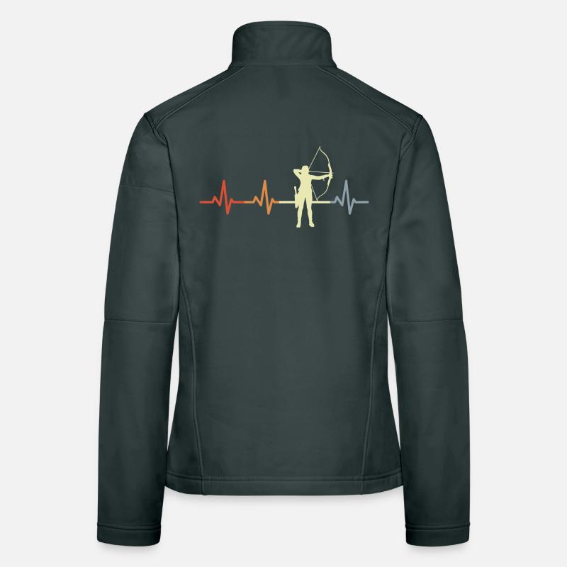 Ligne Archer Heart Veste en tissu softshell Femme