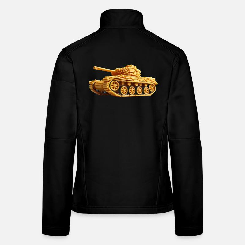 Débardeur à frites | Réservoir de frise Veste en tissu softshell Femme