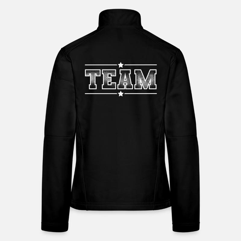 Équipe Veste en tissu softshell Femme