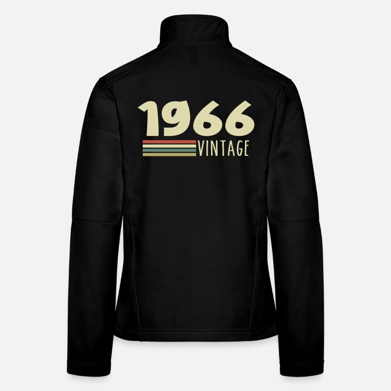 1966 Anniversaire 1966 Veste en tissu softshell Femme