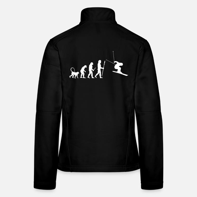 Évolution du ski Veste en tissu softshell Femme