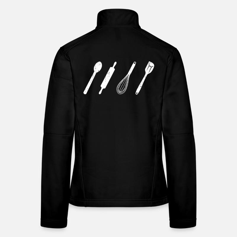 Backutensilien Frauen Softshelljacke