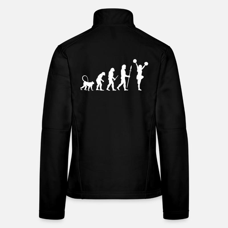 Évolution de la pom-pom girl Veste en tissu softshell Femme